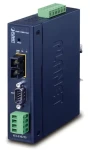 Planet průmyslový konvertor RS-232/422/485 na IP / Konvertor / 100Base-FX SC SM 30km / 9-48VDC/24VAC / -40~+75°C / IP30 (ICS-2102TS)