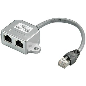 MicroConnect MPK420 RJ45 síťové kabely, propojovací kabely 0.2 m šedá 1 ks