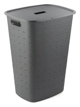 Curver Softex tmavě šedá / Koš na prádlo / 56 l (258698)