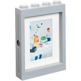 LEGO® fotorámeček - šedá / 268 x 47 x 193 mm (6041131740)
