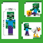 LEGO LEGO® Minecraft® 21582 Kuřecí žokej