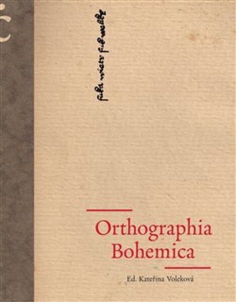 Orthographia Bohemica