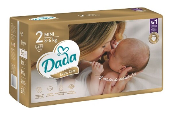 Dada extra care vel.2, 3-6kg, 43ks