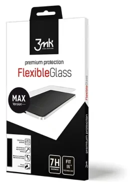 3mk FlexibleGlass Max pro Huawei P10 Lite zlatá / Hybridní sklo / tvrdost 7H / tloušťka 0,2 mm