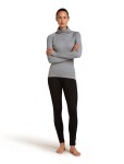 ICEBREAKER Wmns 300 MerinoFine Polar LS Roll Neck, Alloy velikost: XS