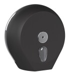 SAPHO - COLORED zásobník na toaletní papír max. Ø 23cm, ABS, Soft Touch, černá mat A75610VB