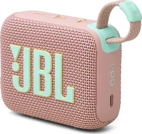 JBL GO 4 růžová / Přenosný reproduktor / Bluetooth / IP67 / výdrž 7 hodin (JBLGO4PINK)