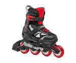 Kolečkové brusle Rollerblade MICROBLADE Black/Red Velikost EUR: 28-32