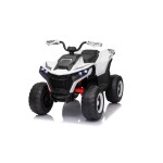 Mamido Dětská elektrická čtyřkolka Fast Wheel 4x4 bílá
