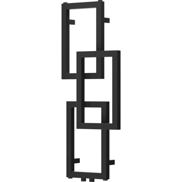 MEXEN - Grid otopný žebřík/radiátor dekorativní 870 x 360 mm, 209 W, černá W215-0870-360-00-70
