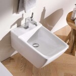 GEBERIT - Xeno 2 Závěsný bidet, s KeraTect, bílá 500.501.01.1