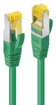 Lindy Cat7 S/FTP zelená 1 m / Patch kabel / RJ-45 / LSZH / 10GBase-T (47647)