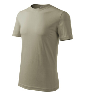 Classic New tričko pánské světlá khaki XL