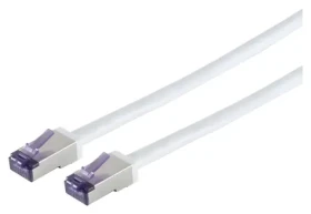Lanview HIGH-FLEX CAT6a S/FTP 7,5 m bílá / Patch kabel / RJ-45 / PoE (LVN-CAT6A-FLEX-7.5MWH)