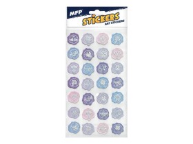 MFP MFP, 1032364, pečetní samolepky, mix barev, 1 ks Motiv: Číslo 3