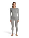 Dámské merino triko dlouhý rukáv ICEBREAKER Wmns 260 Tech LS Crewe, Metro Heather velikost: XS