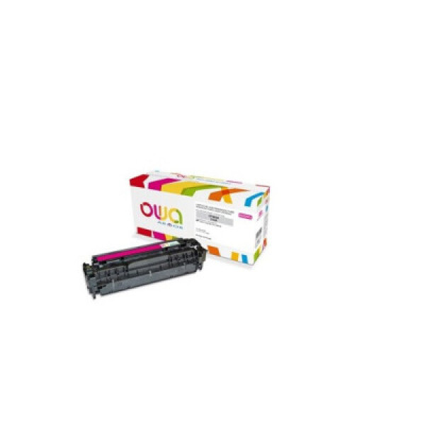 OWA Armor toner pro HP Color Laserjet Pro M476, 2700 Stran, CF383A, červená/magenta - originální EDF_1081057