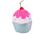 Plyšová zmrzlina a cupcake 12–16 cm - mix motivů