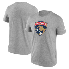 Fanatics Pánské tričko Florida Panthers Primary Logo Graphic T-Shirt Sport Gray Heather Velikost: L