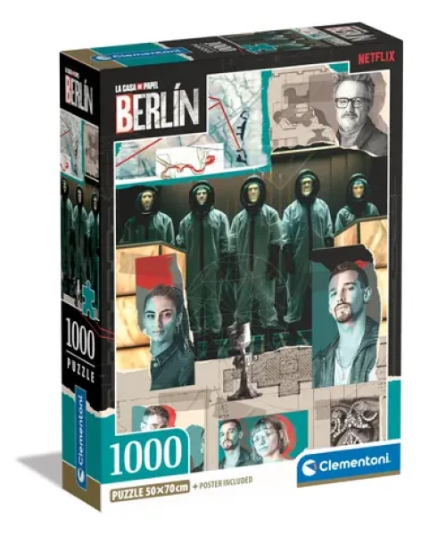 Clementoni PUZZLE La Casa de Papel Berlín: Jdeme do akce