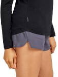 Dámské merino tričko s dlouhým rukávem ICEBREAKER Wmns 125 Cool-Lite Sphere III LS Tee, Black velikost: XS
