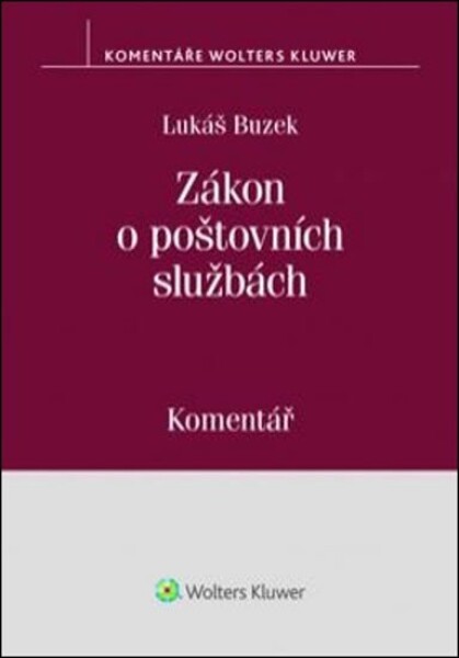 Zákon poštovních službách: