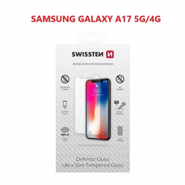 SWISSTEN Ochranné temperované sklo 2.5D pro SAMSUNG Galaxy A17 5G/4G (74518019)
