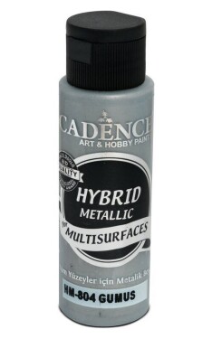 Metalická barva Cadence Hybrid Metalic, 70 ml - silver, stříbrná