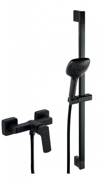 NOVASERVIS - Koupelnová sada sprchová Nobless Ego, černá 43061KIT,5