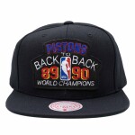 Mitchell & Ness Pánská kšiltovka Detroit Pistons NBA Back To Back Champions Snapback
