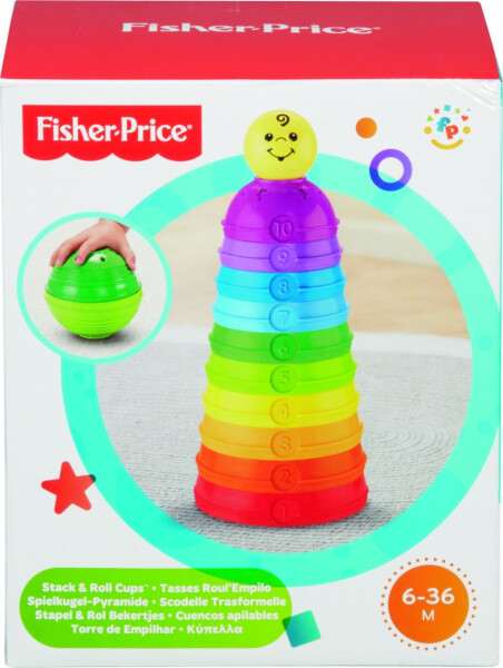 Fisher Price aktivní skládačka s rolničkou
