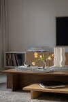 Georg Jensen Váza Bloom Botanica 15 cm, stříbrná barva, kov