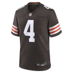 Nike Pánský dres Cleveland Browns NFL Deshaun Watson #4 Game - Hnědá Velikost: M