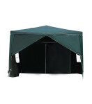 Zahradní altán, párty stan 3 x 4 m se stěnami a okny Šedá