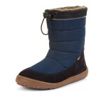 Dětské zimní barefoot sněhule UP TEX SNOW WOOL Dark Blue G3160249-1 - 36