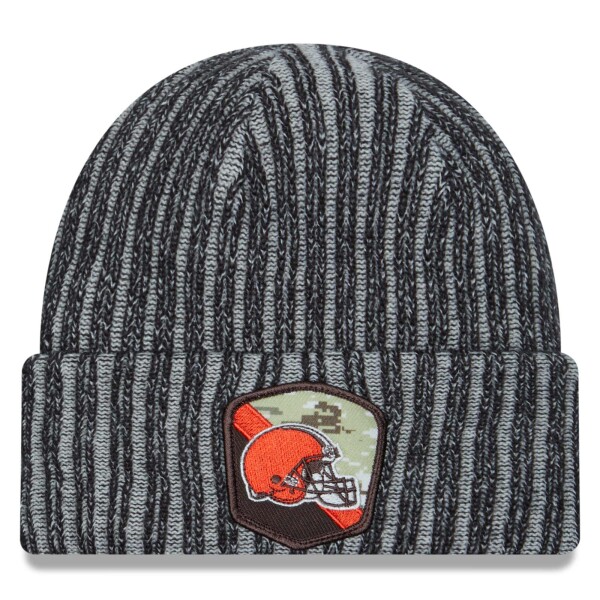 New Era Pánská zimní čepice Cleveland Browns NFL 2023 Salute to Service