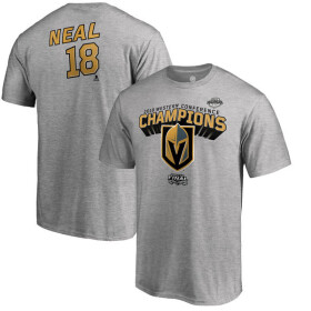 Fanatics Pánské Tričko #18 James Neal Vegas Golden Knights 2018 Western Conference Champions Velikost: