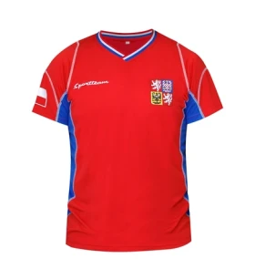 SPORTTEAM Fotbalový dres ČR 1 pánský vel. S (4891223131871)