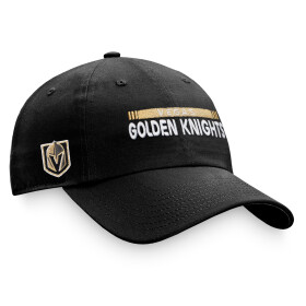 Fanatics Pánská kšiltovka Vegas Golden Knights NHL Authentic Pro Game & Train Unstr Adj Black