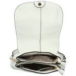 Trendy dámská koženková kabelka na rameno Coveri Grayson new, bílá