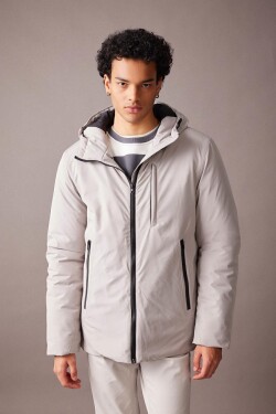 DEFACTO Water Repellent Regular Fit Hooded Coat