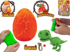Crazy Dino vejce se slizem, dinosaurem a prstýnkem