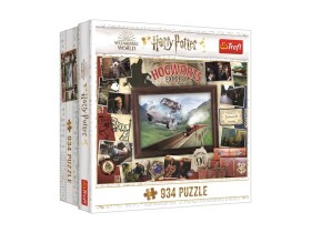 Puzzle Harry Potter Bradavický expres 934 dílků 68x48cm v krabici 26x26x10cm