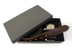 PENNY BELTS SET 506 35-020-22 A 4PS Pánský kožený opasek hnědý 100cm