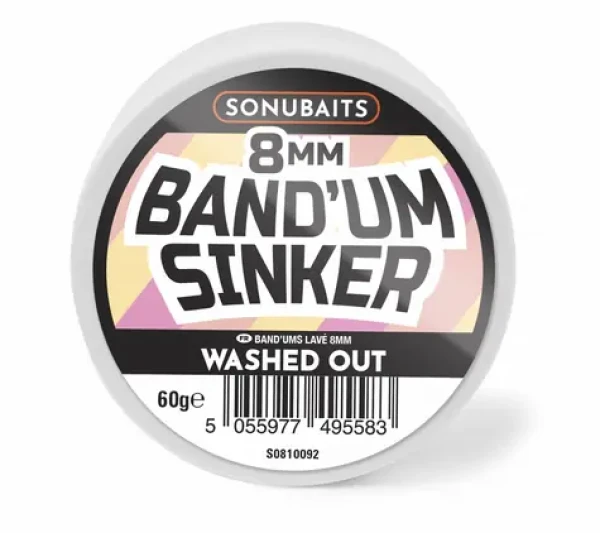 Sonubaits Dumbells Band'Um Sinkers Washed Out 60g 8mm (S1810092)