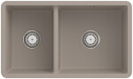 Keramický dřez Villeroy & Boch podstavný Subway 80 U, 338801AM, Almond 338801AM