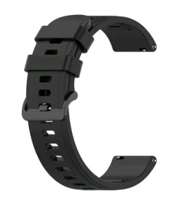 Amazfit silikon strap 22 mm, Black 485020