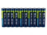 Alkalická baterie AAA (LR03) Super Alkaline 10 ks / Baterie / Mikrotužková (82-492#)