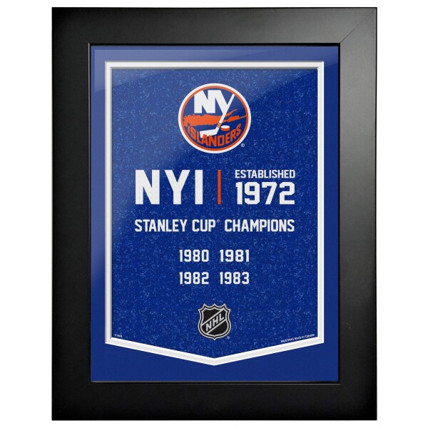 Mustang Obraz v rámu New York Islanders NHL 12 x 16 Empire d
