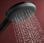 HANSGROHE - Raindance Alive Select S Sprchová hlavice, 3 proudy, EcoSmart, matná černá 24511670